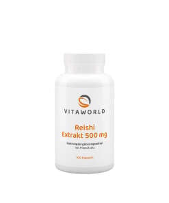Vitaworld Reishi Extract 500 mg (100 Capsules)