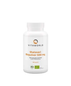 Vitaworld Shatavari 500 mg Organic (180 Capsules)