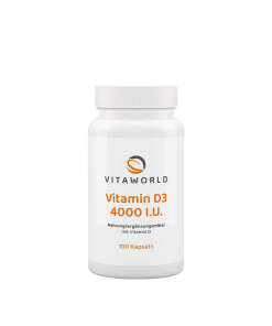 Vitaworld Vitamin D3 4000 IU (100 Capsules)