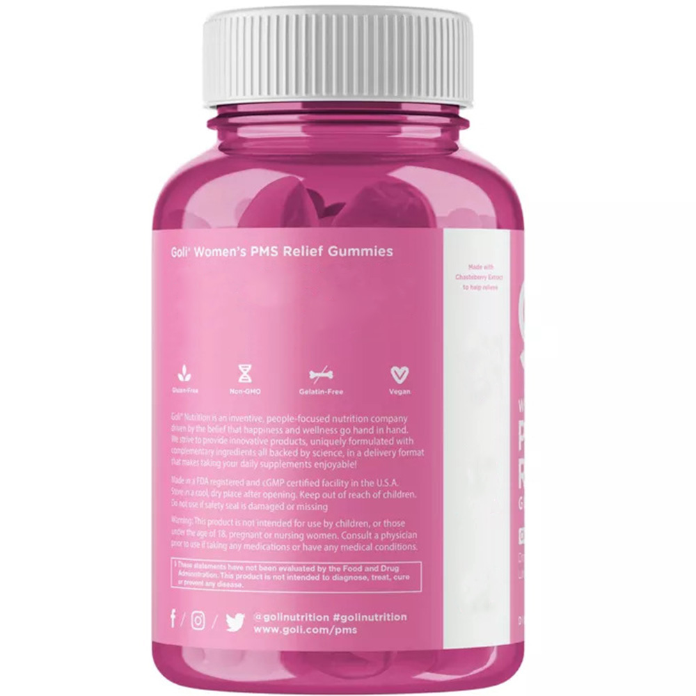 Goli Nutrition - Women's PMS Relief Gummies - 60 Count - Image 3
