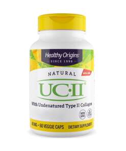 Healthy Origins Natural UC II 40mg 60 veg. capsules