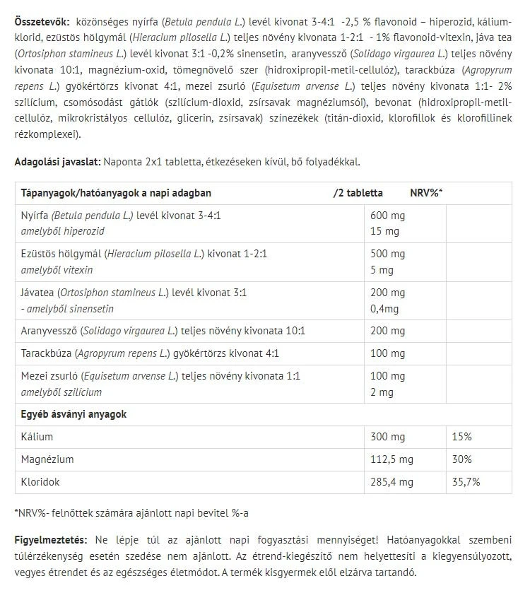 Natur Tanya ESI - Diurerbe Forte - 40 Tablets - Image 2