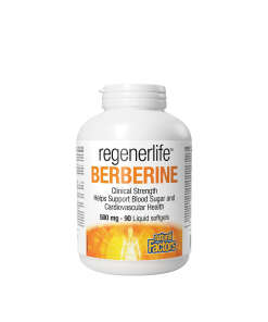 Natural Factors Berberine LipoMicel Matrix - 500 mg Berberine (90 Softgels)