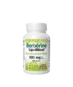 Natural Factors Berberine LipoMicel Matrix (60 Softgels)