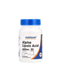 Nutricost Alpha Lipoic Acid 600 mg (60 Capsules)