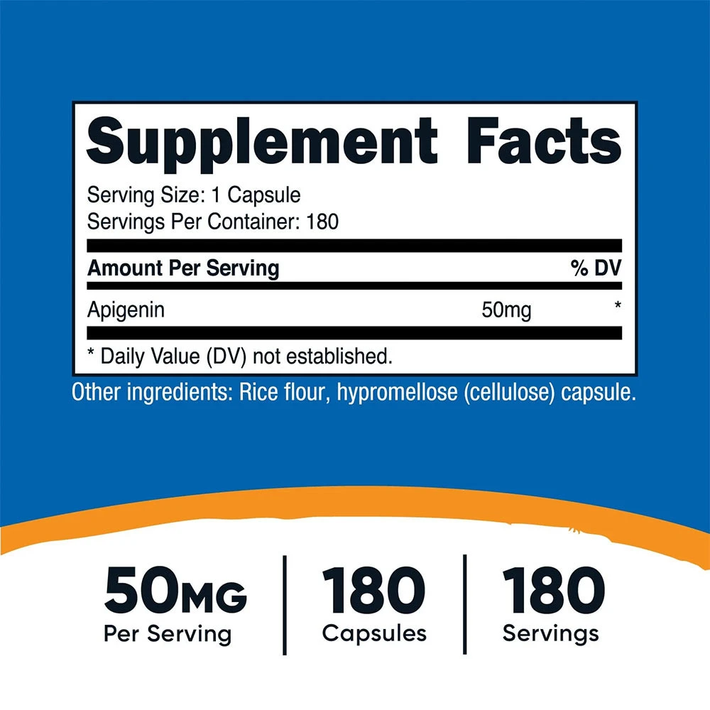 Nutricost - Apigenin - 180 Capsules - Image 2
