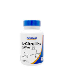Nutricost L-Citrulline 1000 mg (60 Capsules)