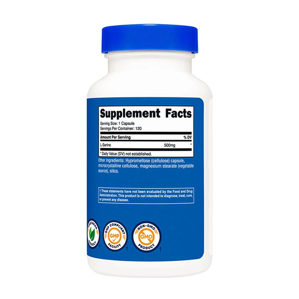 Nutricost - L-Serine - 120 Capsules - Image 2