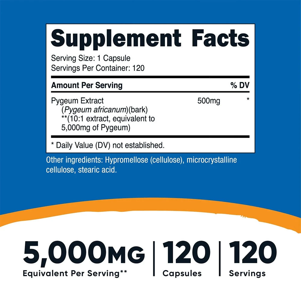 Nutricost - Pygeum - 120 Capsules - Image 2