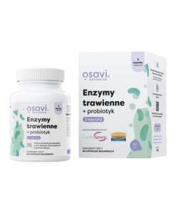 OSAVI Digestive enzymes + probiotic (60 caps)