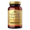 SOLGAR Vitamin D3 15 mcg (600 IU) (120 kaps.)