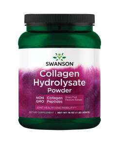 SWANSON Hydrolizowany kolagen w proszku 454g