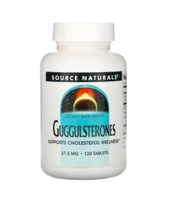 Source Naturals Guggulsterones 37.5mg 120 tablets