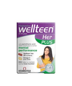 Vitabiotics Wellteen Her Plus  (56 Tablets)