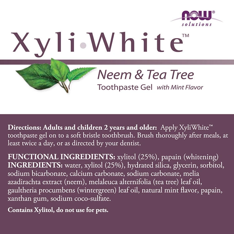 Neem & Tea Tree Toothpaste Gel - 181g